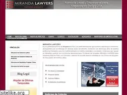Sites similar to mirandalawyers.com