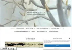 Sites similar to mirandamaher.com