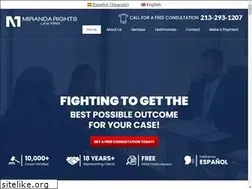 Sites similar to mirandarightslawfirm.com