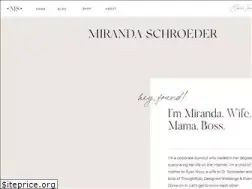 Sites similar to mirandaschroeder.com