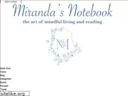 Sites similar to mirandasnotebook.com