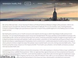 Sites similar to mirandayaver.com