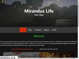 Sites similar to mirandus.life