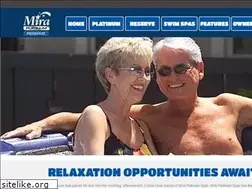 Sites similar to miraplatinumspas.com