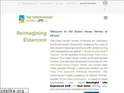 Sites similar to mirasolgreenhousehomes.org