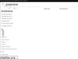 Sites similar to miraton.ua