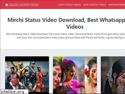 Sites similar to mirchistatusvideo.com