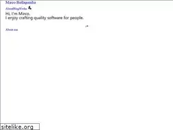 Sites similar to mircobellagamba.com