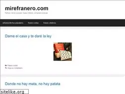 Sites similar to mirefranero.com