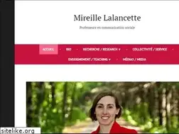 Sites similar to mireillelalancette.com