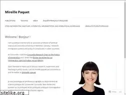 Sites similar to mireillepaquet.net