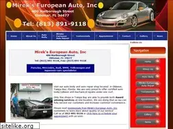 Sites similar to mirekseuropeanauto.com