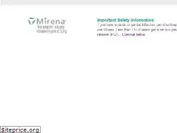 Sites similar to mirena-us.com