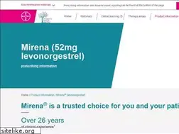 Sites similar to mirena.com