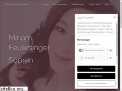 Sites similar to miriam-feuersinger.info