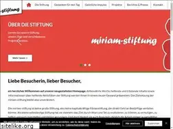 Sites similar to miriam-stiftung.de