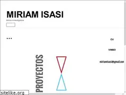 Sites similar to miriamisasi.com