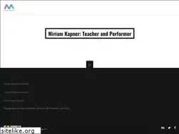 Sites similar to miriamkapner.com