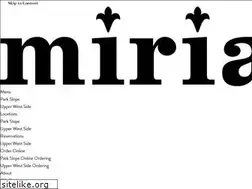 Sites similar to miriamrestaurant.com