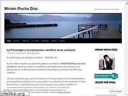 Sites similar to miriamrochadiaz.wordpress.com