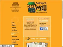 Sites similar to miriams-well.com