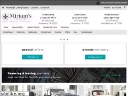 Sites similar to miriamsfurniture.com