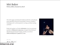 Sites similar to miribaker.com