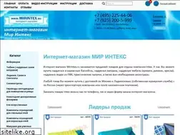 Sites similar to mirintex.ru