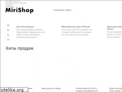 Sites similar to mirishop.ru