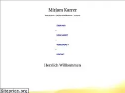 Sites similar to mirjamkarrer.net