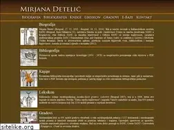Sites similar to mirjanadetelic.com