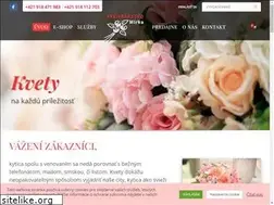Sites similar to mirkakvety.sk