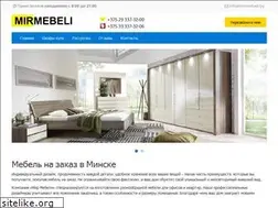 Sites similar to mirmebeli.by