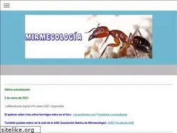 Sites similar to mirmecologia.jimdo.com
