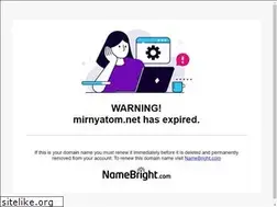 Sites similar to mirnyatom.net