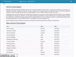 Sites similar to mirocalc.net