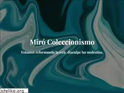 Sites similar to mirocoleccionismo.com