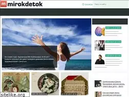 Sites similar to mirokdetok.ru
