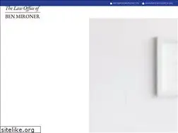 Sites similar to mironerlaw.com