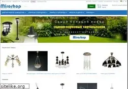 Sites similar to miroshop.com.ua