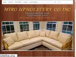 Sites similar to miroupholstery.com