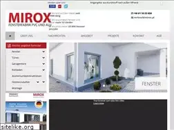 Sites similar to miroxfenster.de