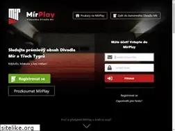 Sites similar to mirplay.cz