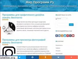 Sites similar to mirprogramm.ru