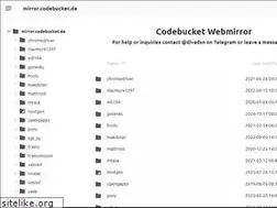 Sites similar to mirror.codebucket.de
