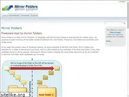 Sites similar to mirrorfolders.com