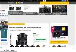 Sites similar to mirrorlessrumors.com
