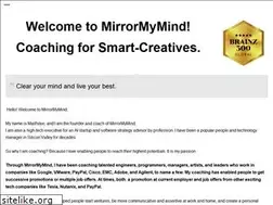 Sites similar to mirrormymind.com