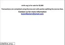 Sites similar to mirth.org