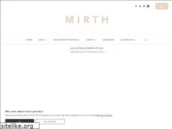 Sites similar to mirthcaftans.com